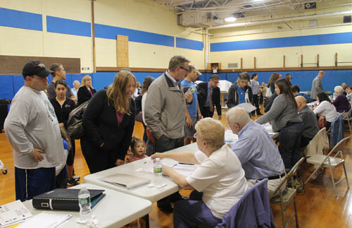 Track and tech vote at Shoreham-Wading RIver Shoreham-Wading River