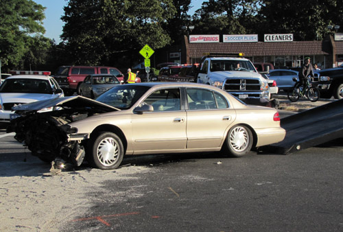 Route 58 crash in Riverhead Riverhead Ambulance, Riverhead Fire Department