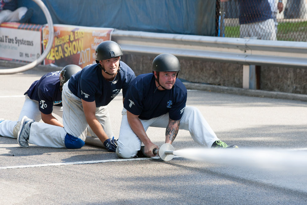 Islip Wolves in motor pump competition.