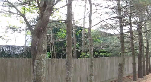 A view of Gershow from the adjacent mobile home property. (YouTube Screenshot)