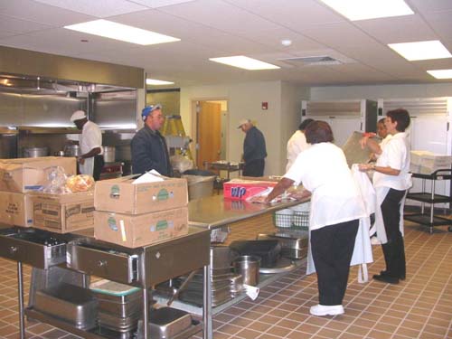 Judy Doll Courtesy Photo| The town's senior center often preps to send out extra meals during winter months.