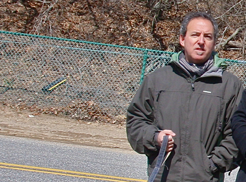 Neil Krupnick of the Northville Beach Civic Association in his neighborhood last week. (Credit: Barbaraellen Koch, file)