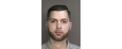 Trevor J. Lovelace mugshot. (Credit: Riverhead police)
