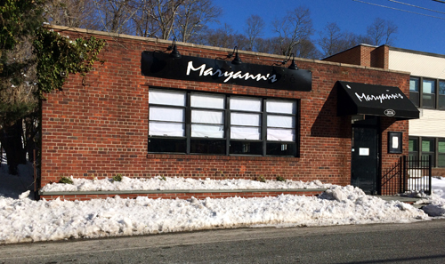 RACHEL YOUNG PHOTOS | Maryann's in Wading River is closed while its owner waits for the restaurant to receive its liquor license.