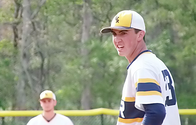 Sophomore Brian Morrell struck out 11 in the win. (Credit: Joe Werkmeister)