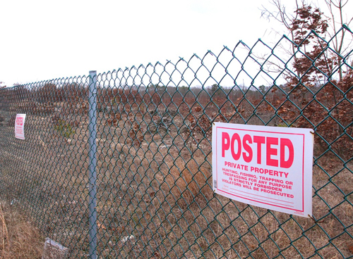 NEWS-REVIEW FILE PHOTO | Larry Oxman lost his property on Route 58 to foreclosure as it got tied up in litigation. A Christmas Tree Shops is now planned for the site.