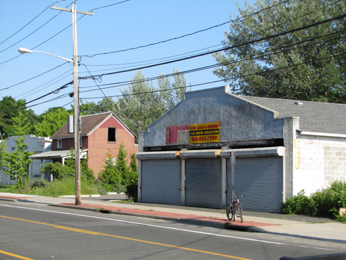 TIM GANNON PHOTO | Route 24 in Riverside, where a new 'Main Street' is envisioned.