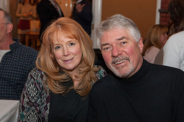 Debby Makis-Hubbard and George Gudmundsen of Riverhead.