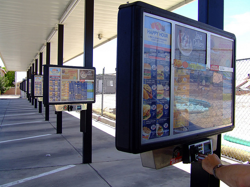 Ordering at a SONIC. (Credit: Creative Commons stock art)