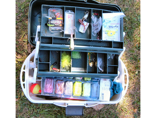 A tackle box. (Credit: Flickr/Viewoftheworld)