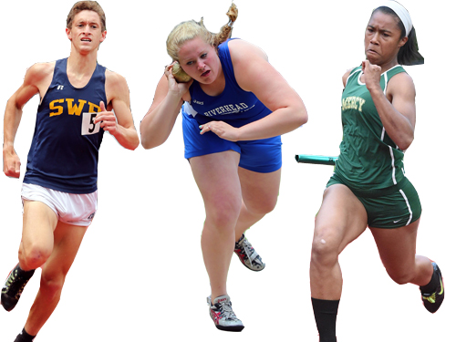 Competing at states this weekend are Ryan Udvadia (left), Madison Blom and Julianna Cintron. (Credit: Daniel De Mato & Robert O'Rourk)