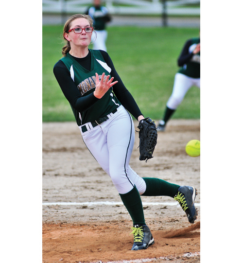 McGann-Mercy senior Victoria Pace will split time in the circle this season. (Credit: Bill Landon, file)