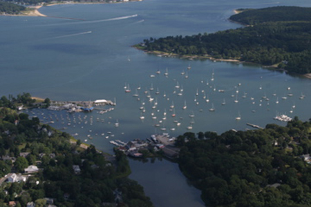Dering Harbor aerial5642