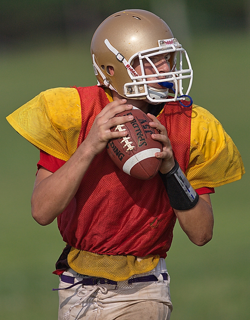 Greenport:Southold:Mattituck:Shelter Island football player Sal Loverde 090412