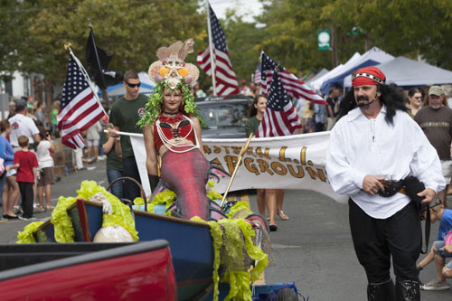 KATHARINE SCHROEDER PHOTO | The 24th annual Greenport Maritime Festival parade was held Saturday.