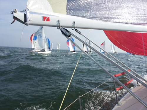 Whitebread races around Shelter Island Shelter Island, Whitebread, Regatta