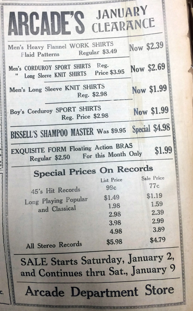Arcade — January 1, 1960