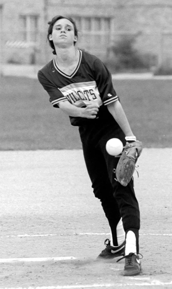 Bettenhauser ROBERT O'ROURK FILE PHOTO | As a pitcher for Shoreham Bettenhauser posted a 23-1 record in her junior season.