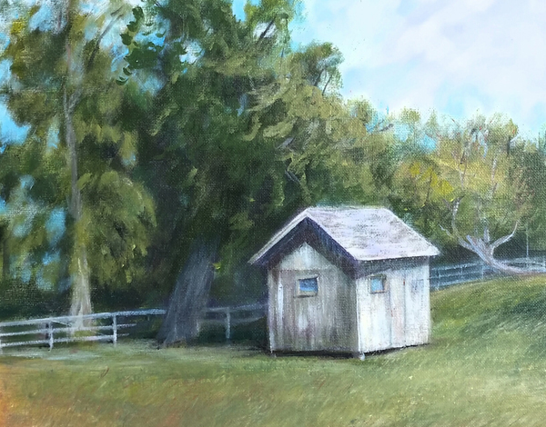 "Corn Crib" by Diane Alec Smith