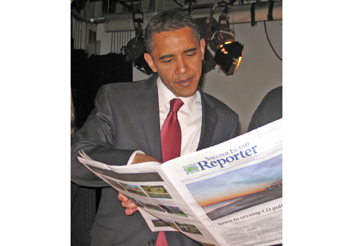 Barack Obama reads the SI Report