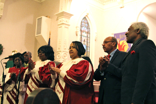 Combined choir of the First Baptist Church of Bridgehampton. (Credit: Jen Nuzzo)