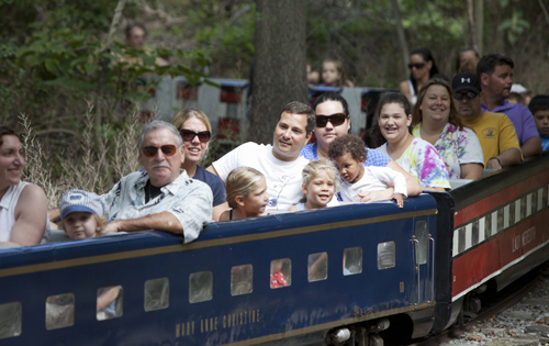 Greenport Miniature Rail Road rides for the final time