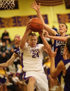 Greenport basketball player Austin Hooks 120312