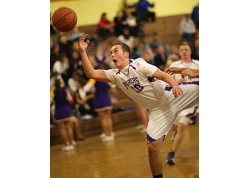 Greenport basketball player Gavin Dibble 120312