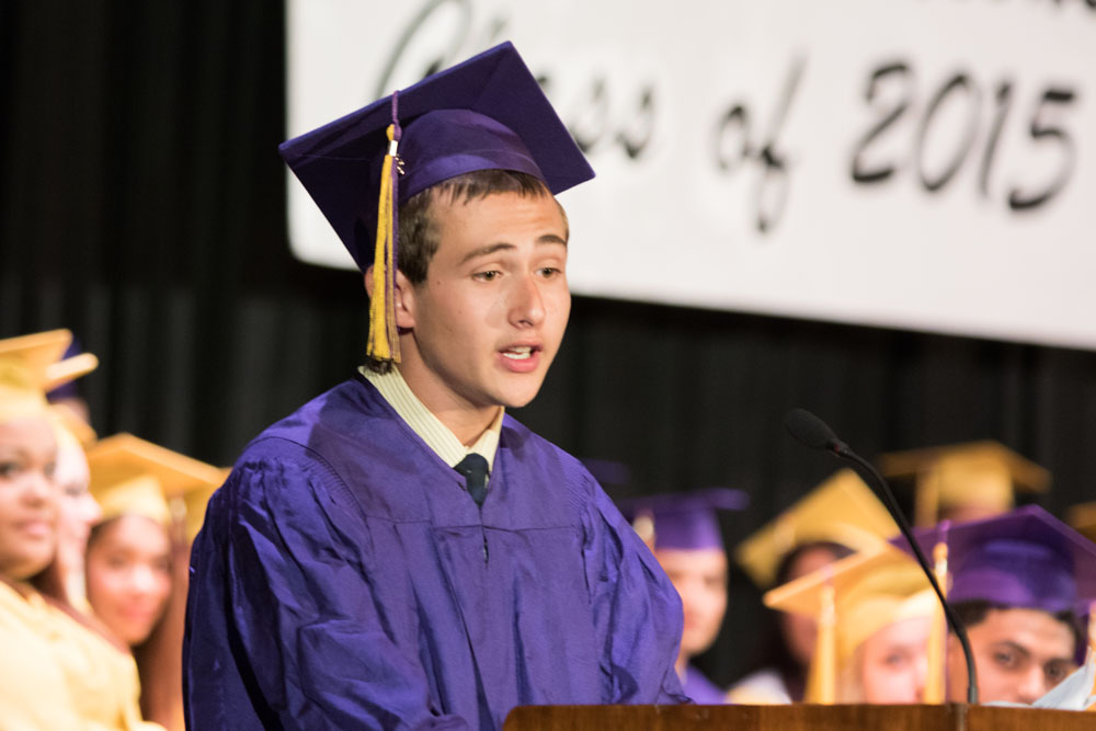 Commencement speaker Neville Reece.