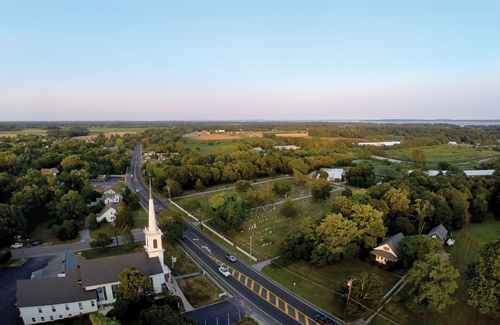 A six-mile stretch of Main Road would be listed on the National Register of Historic Places. (Credit: Andrew Lepre)