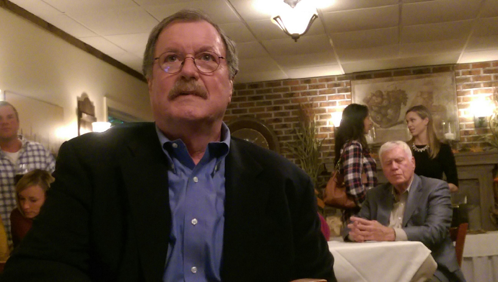 Democratic candidate Brian Hughes is leading in the race for Town Justice. (Credit: Chris Lisinski)
