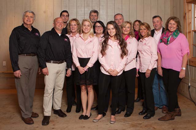 Kait's Angels members and the Doorhy family accept the People of the Year award Thursday. (Credit: Katharine Schroeder)