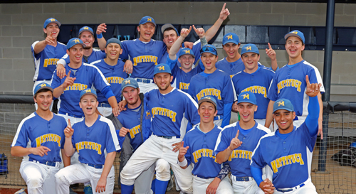 Mattituck Baseball defeated Oyster Bay in the Long Island Championship game at the Dowling Sports Complex in Shirley on 6-5-15. Daniel De Mato