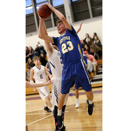 Mattituck basketball player Joe Mele 012717