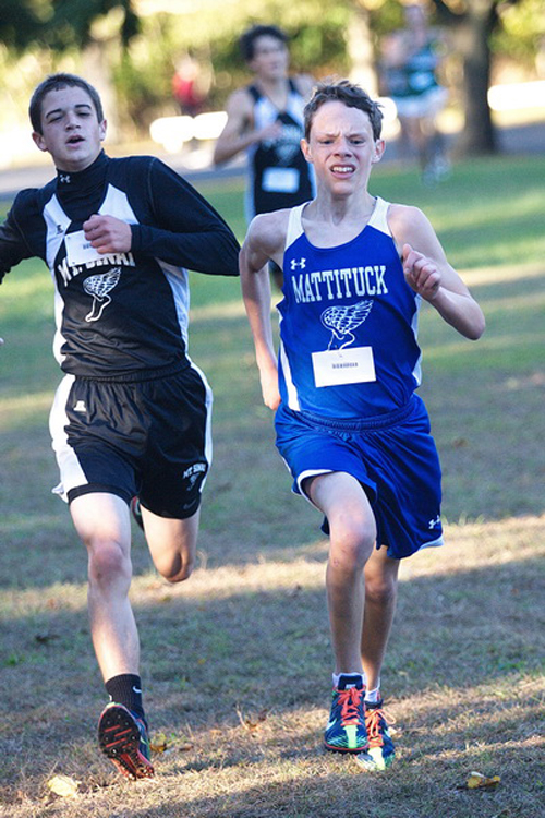 Mattituck cross-country runner Adam Hicks 101112