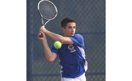 Mattituck's first singles player, Garrett Malave, went 15-1 last season.