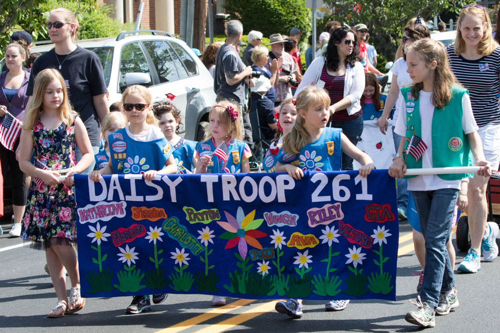 The official Southold Town Memorial Day was held in Southold village, proceeding from Boisseau Avenue and Main Road to Griswold-Terry-Glover American Legion Post 803 at Tuckers Lane. (Credit: Katharine Schroeder)