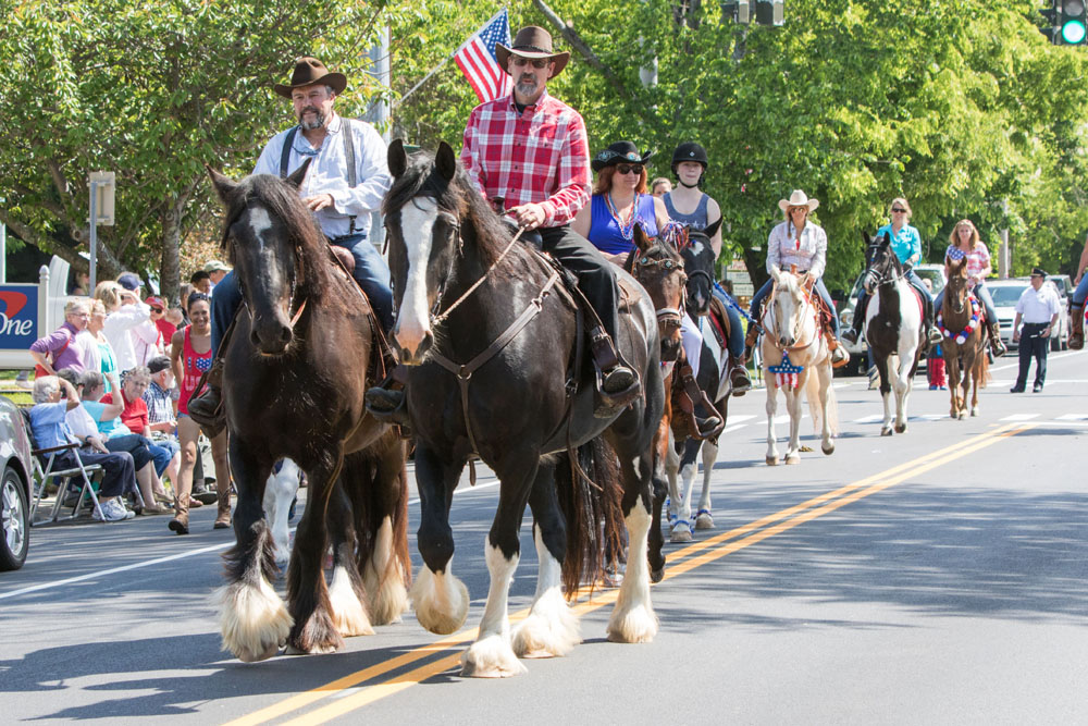 The official Southold Town Memorial Day was held in Southold village, proceeding from Boisseau Avenue and Main Road to Griswold-Terry-Glover American Legion Post 803 at Tuckers Lane. (Credit: Katharine Schroeder)