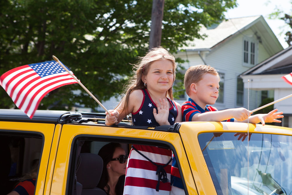 The official Southold Town Memorial Day was held in Southold village, proceeding from Boisseau Avenue and Main Road to Griswold-Terry-Glover American Legion Post 803 at Tuckers Lane. (Credit: Katharine Schroeder)