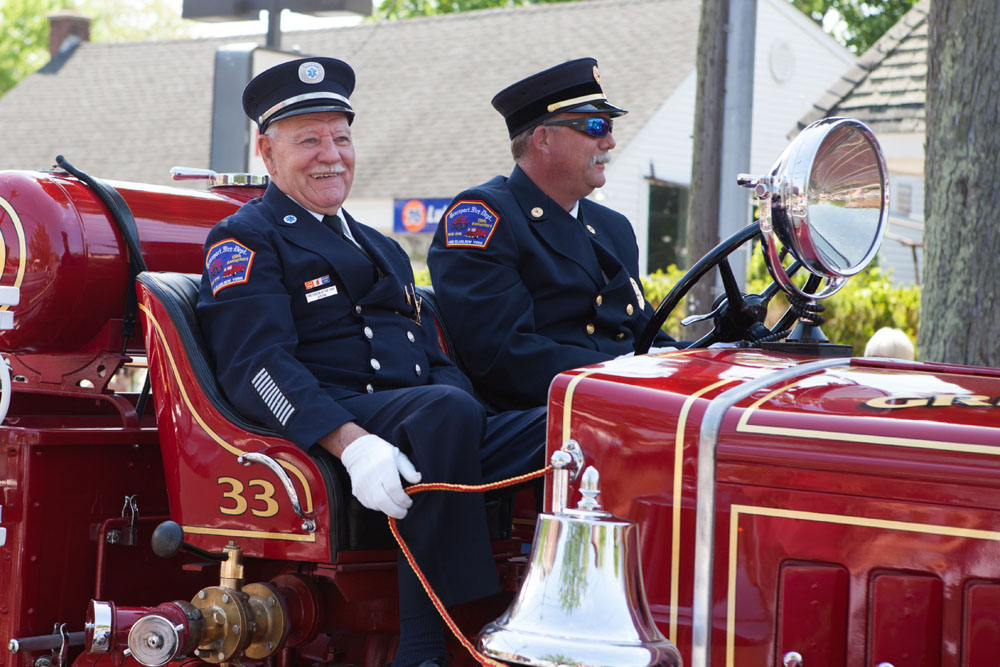 The official Southold Town Memorial Day was held in Southold village, proceeding from Boisseau Avenue and Main Road to Griswold-Terry-Glover American Legion Post 803 at Tuckers Lane. (Credit: Katharine Schroeder)