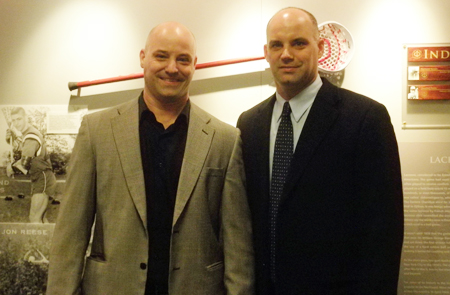 Reh JOE WERKMEISTER PHOTO | Jeff (left) and Scott Reh were inducted into the Suffolk Sports Hall of Fame this year for their success in soccer and lacrosse.
