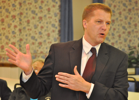 TIM KELLY FILE PHOTO | Supervisor Scott Russell thinks the town should consider a limit on lawn decorations.