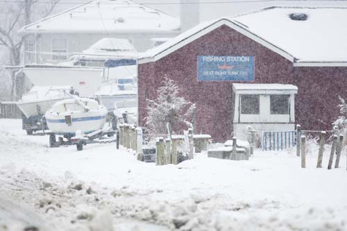 KATHARINE SCHROEDER PHOTO | Fishing Station in New Suffolk.