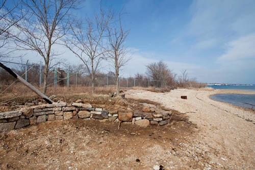 A view of the property from the beach. (Credit: Katharine Schroeder, file)