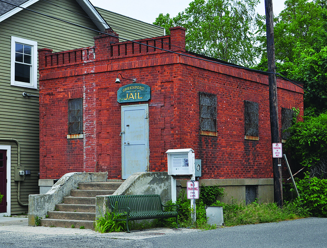 Greenport Jail is going to become a police museum. (Credit: Rachel Young)