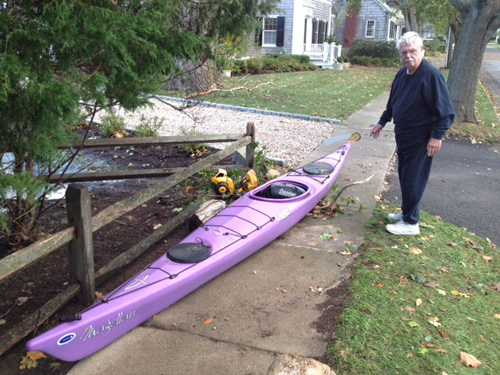 Village Lane Orient resident Walter Millis
