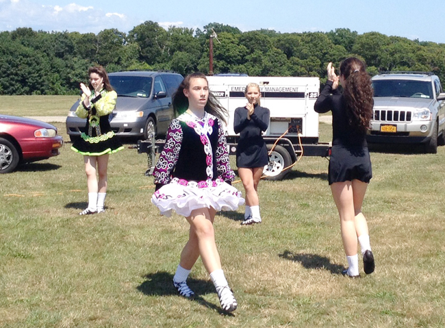 Irish dancing in the park. (Credit: Sonia Spar)