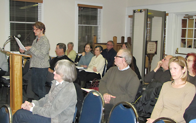 Residents asked the Southold Town Board Tuesday night to curb short-term rentals. (Credit: Tim Gannon)