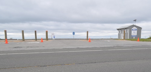 Truman Beach in East Marion is being renovated. (Cyndi Murray photo)