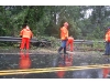 Hurricane Irene strikes the North Shore